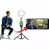Fundo verde EASYPIX MyStudio 62020 portátil leve – fundo dobrável para fotografia e vídeo