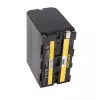 Bateria de iões de lítio Walimex NP-F960 6600 mAh para câmara de vídeo