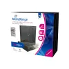 Caixa de CD MediaRange BOX31 preta transparente