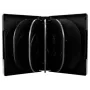 Caixa de DVD MediaRange 12 discos 39 mm preta