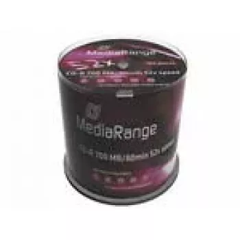 CD-R MediaRange MR204 700 MB 52x 100 unid.
