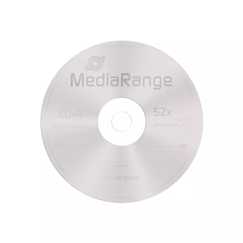 CD-R MediaRange MR201 700 MB 52x 25 unid.