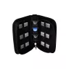 Estojo para cartões de memória MediaRange BOX98 para 3 cartões nylon preto