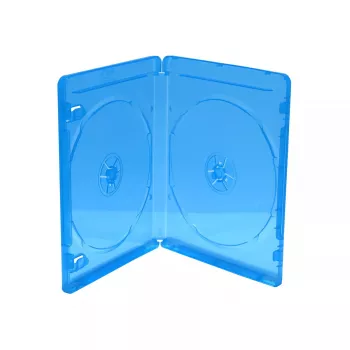 Caixa de Blu-ray MediaRange para 2 discos azul