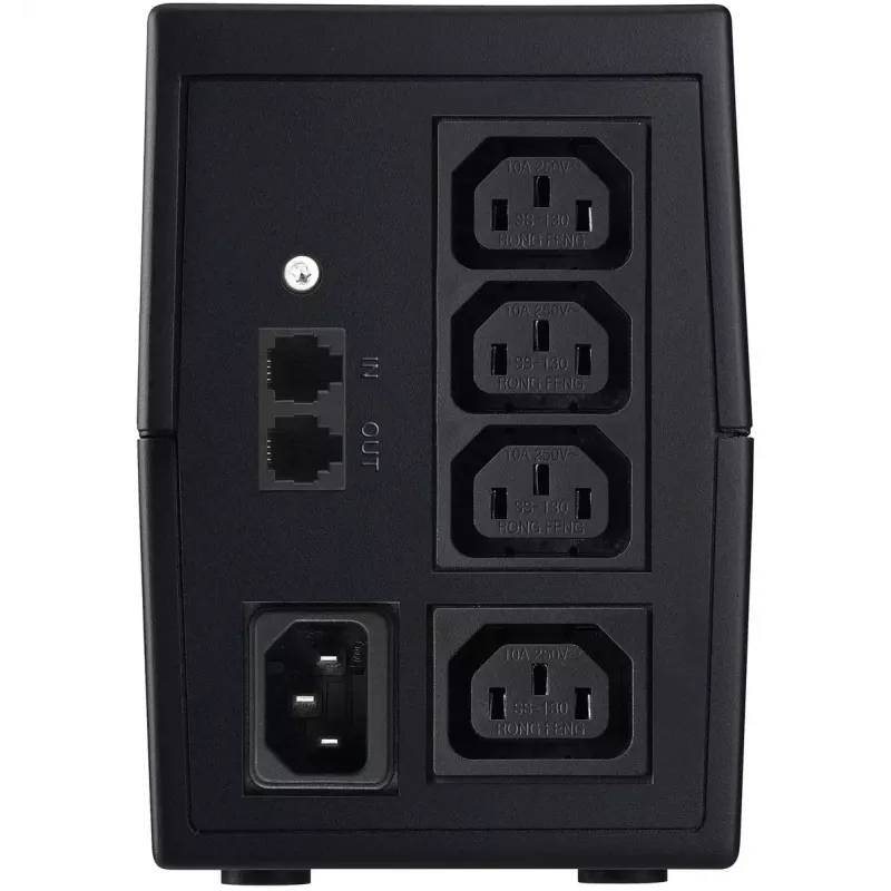 Fonte de alimentação ininterrupta PowerWalker VI 850 SE/IEC UPS line-interactive 0,85 kVA 480 W 4 saídas AC