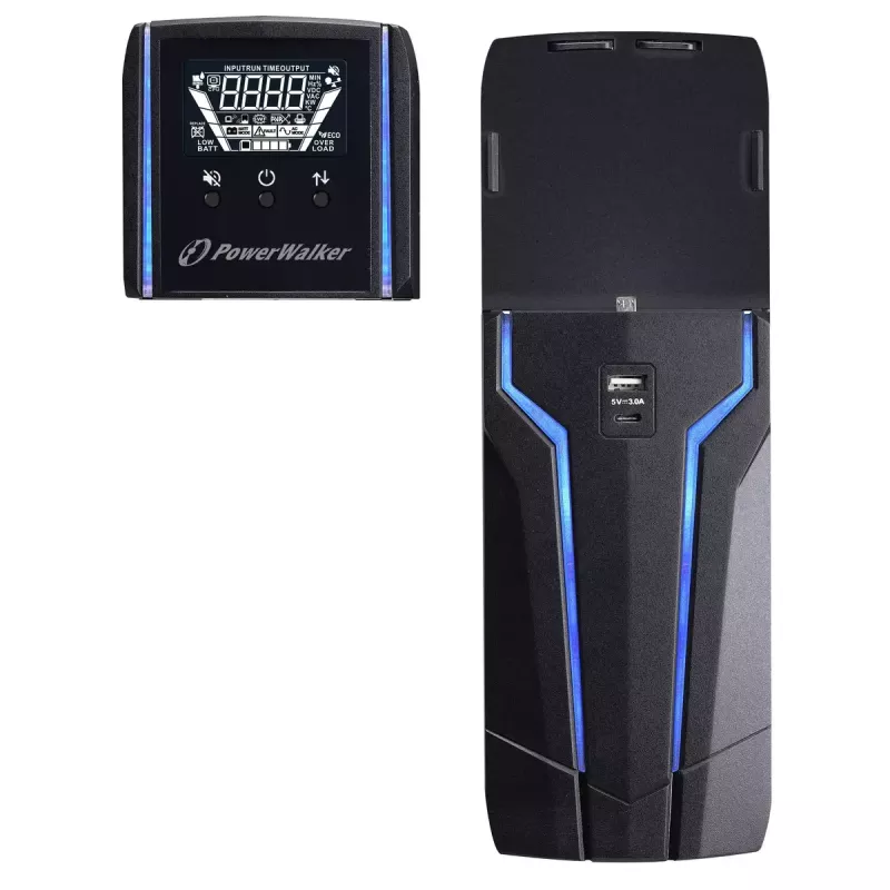 Fonte de alimentação ininterrupta PowerWalker VI 1500 GXB IEC