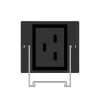 Unidade de distribuição de energia PowerWalker 10133031 24 saídas AC 0U preta