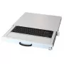 Teclado industrial Aixcase AIX-19K1UKUSTP-W