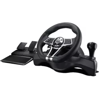Volante de corridas ready2gaming Hurricane Wheel Pro para PS4 PS3 PC Switch — plataformas compatíveis incluídas