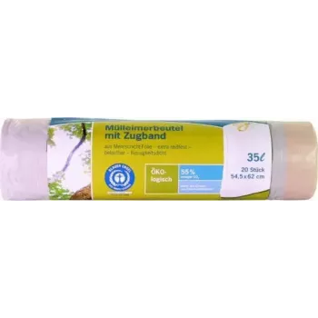 Sacos do lixo Secolan 9100000778 35 L branco com fita de fecho