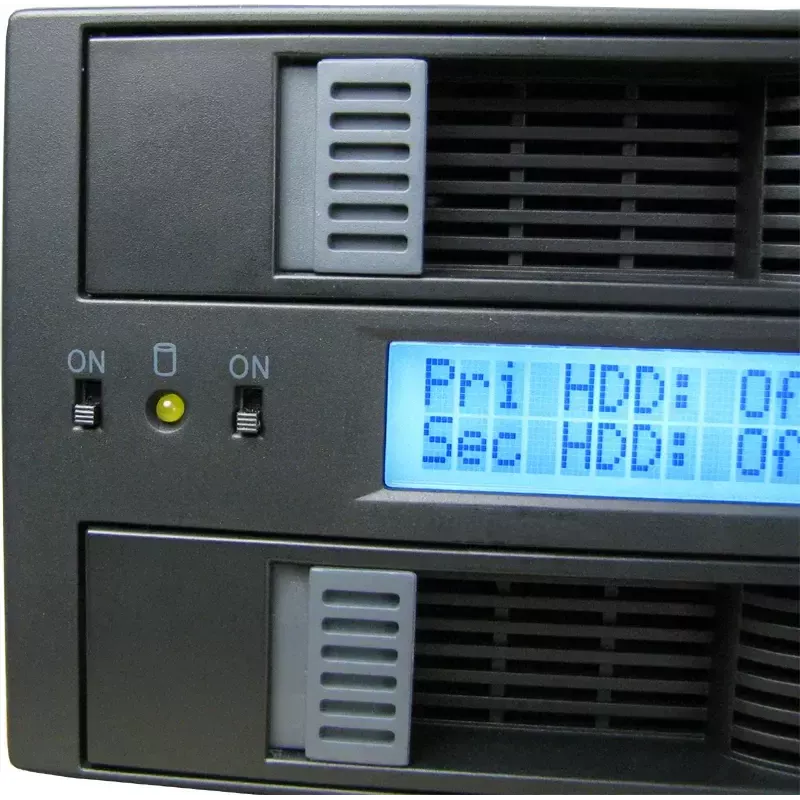 Inter-Tech SB-C 102 Caixa Sub-RAID para 2x SATA de 3,5 polegadas, preto