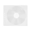 Estojo de proteção MediaRange BOX60 para 2 discos branco