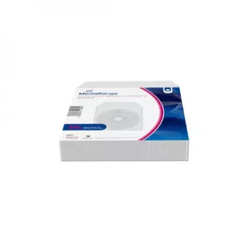 Estojo sleeve MediaRange BOX64-8 transparente capacidade 1 disco