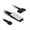 Controlador de iluminação smart home Nanoxia NXRGBC wireless preto branco