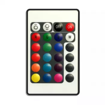 Controlador de iluminação smart home Nanoxia NXRGBC wireless preto branco