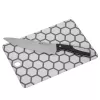 Tábua de corte retangular de plástico Resto Kitchenware 95402 cinzento branco