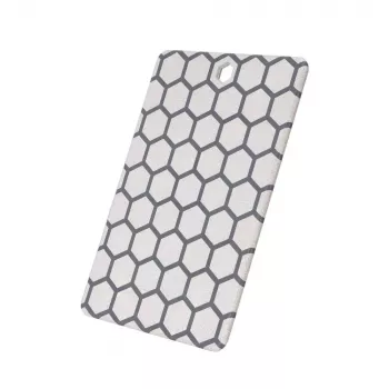 Tábua de corte retangular de plástico Resto Kitchenware 95402 cinzento branco