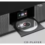 Sistema multi-micro compacto XORO SAT100380 — rádio por internet com DAB+ e FM (UKW)