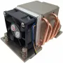 Dissipador de processador Inter-Tech A-26 6 cm preto prateado