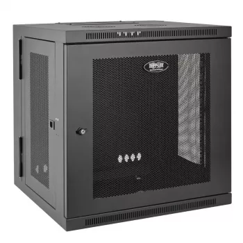 Armário de rack para montagem na parede 12H Eaton SRW12USDP — 600,2×647,7×636,5 mm, IP20, preto