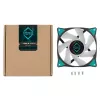 Ventoinha Iceberg Thermal IceGALE ARGB 12 cm preta