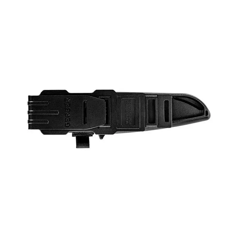 Faca de exterior de lâmina fixa Gerber Principle preta – bushcraft, lâmina utilitária compacta