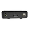 KVM switch DisplayPort de 2 portas Tripp Lite B004-DP2UA2-K, 4K@60Hz, teclado/rato USB, áudio, cabo