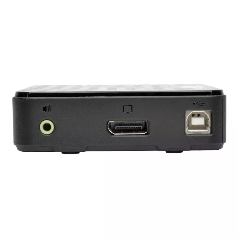 KVM switch DisplayPort de 2 portas Tripp Lite B004-DP2UA2-K, 4K@60Hz, teclado/rato USB, áudio, cabo