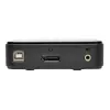 KVM switch DisplayPort de 2 portas Tripp Lite B004-DP2UA2-K, 4K@60Hz, teclado/rato USB, áudio, cabo