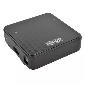 KVM switch DisplayPort de 2 portas Tripp Lite B004-DP2UA2-K, 4K@60Hz, teclado/rato USB, áudio, cabo
