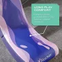 Cadeira gaming para consola x rocker 2022084 — assento acolchoado, peso máx. 80 kg, 400×855 mm, altura 65,5 cm
