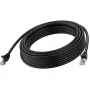 Cabo de rede Vision TC 3MCAT6A/BL preto 3 m Cat6a U/UTP