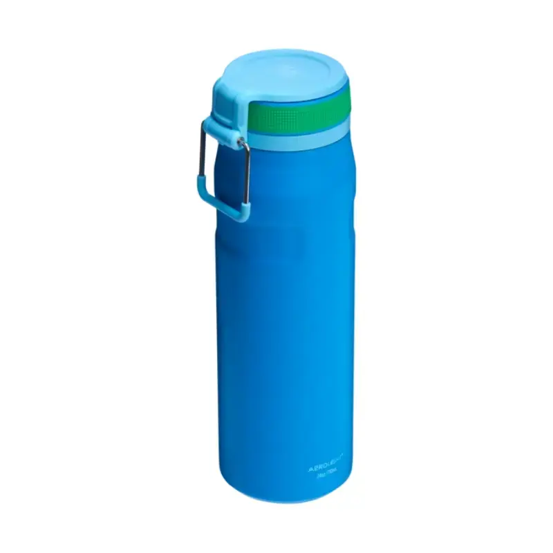 Garrafa térmica STANLEY IceFlow Bottle Twist Flip 0,7 l azul — isolamento a vácuo, 700 ml