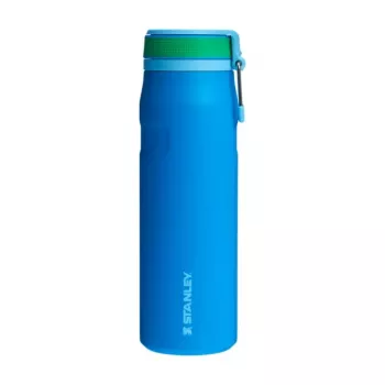 Garrafa térmica STANLEY IceFlow Bottle Twist Flip 0,7 l azul — isolamento a vácuo, 700 ml