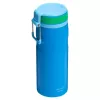Garrafa térmica STANLEY IceFlow Bottle Twist Flip 0,47 l azul — parede dupla com isolamento a vácuo 470 ml