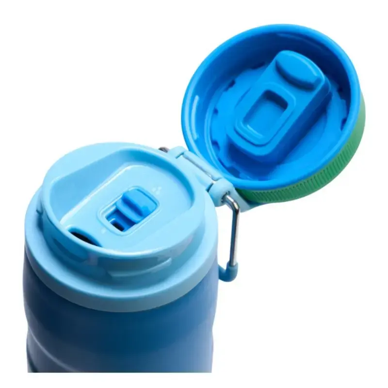 Garrafa térmica STANLEY IceFlow Bottle Twist Flip 0,47 l azul — parede dupla com isolamento a vácuo 470 ml