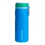 Garrafa térmica STANLEY IceFlow Bottle Twist Flip 0,47 l azul — parede dupla com isolamento a vácuo 470 ml