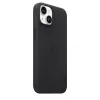 Capa Apple iPhone 14 em pele com MagSafe meia-noite preto