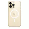 Capa de proteção transparente para Apple iPhone 14 Pro Max (6,7 polegadas) com MagSafe, transparente