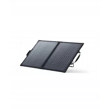 Painel solar bifacial dobrável Anker Solix PS100 100W, design dobrável portátil