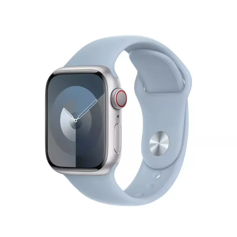 Apple Sport Band 41 mm azul-claro M/L confortável e durável