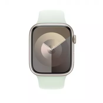 Apple Band 45 mm Soft Mint pulseira desportiva M/L ajuste confortável cor menta
