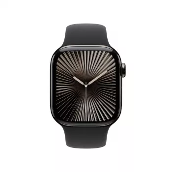 Smartwatch Apple Watch Series 10 GPS + Cellular 42 mm titânio Slate preto