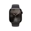 Smartwatch Apple Watch Series 10 GPS + Cellular 42 mm caixa de titânio Slate preto
