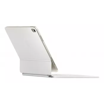 Teclado Apple Magic QWERTY dinamarquês branco com trackpad