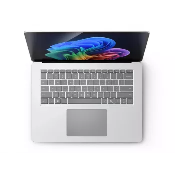Portátil Microsoft Surface Laptop 7 for Business Copilot+ PC (Intel) — 15 polegadas 2496×1664, Intel Core Ultra 7 266V, 16 GB, 256 GB SSD, Intel Arc 140V, Windows 11 Pro, Platinum