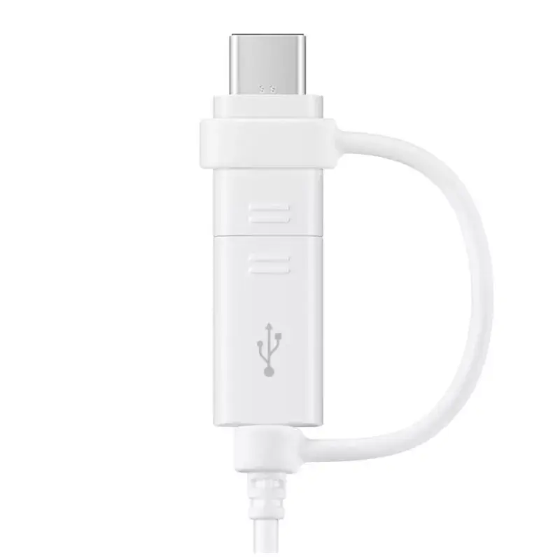 Cabo USB Samsung EP-DG930 1,5 m USB-A USB-C/Micro-USB-B branco