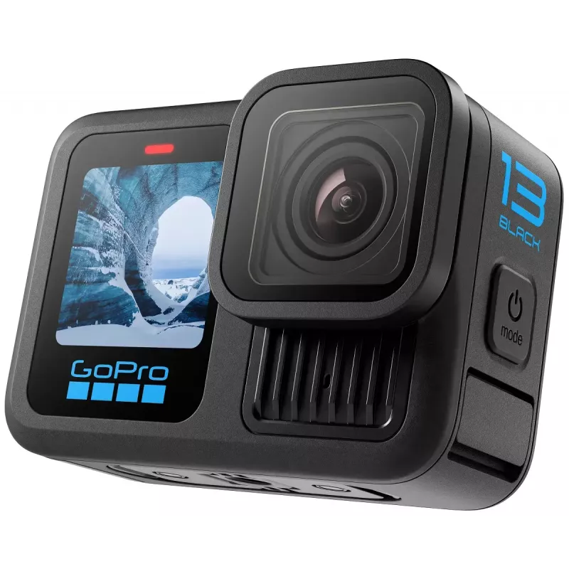 Action cam GoPro HERO13 Black Power Bundle — 5.3K Ultra HD, 240 fps, 27,6 MP, campo de visão de 177°