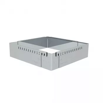 Molde de bolo de Buyer DB3013-43 retangular extensível