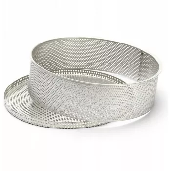 Forma de bolo perfurada de Buyer DB3213-20, Ø 20 cm, altura 6,5 cm